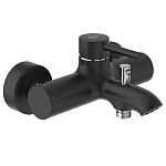 Смеситель Ideal Standard Ceraline BC199U4 для ванны и душа черный матовый/хром Смеситель Ideal Standard Ceraline BC199U4 для ванны и душа черный матовый/хром