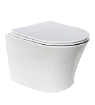Подвесной унитаз Ceruttispa Adige Aria MW 36*49 безободковый с крышкой-сиденьем микролифт Slim Подвесной унитаз Ceruttispa Adige Aria MW 36*49 безободковый с крышкой-сиденьем микролифт Slim