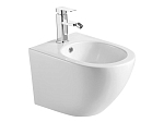 Подвесное биде Ceramicanova Forma 37*48 с керамическим донным клапаном Подвесное биде Ceramicanova Forma 37*48 с керамическим донным клапаном