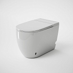 Приставной унитаз Grossman Impuls GR-PR5502 36*57 безободковый с крышкой-сиденьем микролифт Slim, с импульсным сливом Приставной унитаз Grossman Impuls GR-PR5502 36*57 безободковый с крышкой-сиденьем микролифт Slim, с импульсным сливом