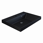 Встраиваемая раковина Uperwood Classic Quartz 60*45 черная матовая, космос Встраиваемая раковина Uperwood Classic Quartz 60*45 черная матовая, космос