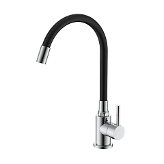Смеситель Splenka S201.4406 для кухни с гибким изливом хром Смеситель Splenka S201.4406 для кухни с гибким изливом хром