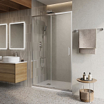 Душевая дверь в нишу BelBagno LUCE-BF-1-140-C-Cr 140*195 без поддона Душевая дверь в нишу BelBagno LUCE-BF-1-140-C-Cr 140*195 без поддона