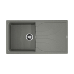 Кухонная мойка Omoikiri Yasugata 100*50 гранитная крошка Leningrad Grey с крылом Кухонная мойка Omoikiri Yasugata 100*50 гранитная крошка Leningrad Grey с крылом