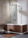 Шторка на ванну Radaway Eos PND 130*152 L прозрачное стекло