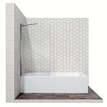 Шторка на ванну Ambassador Bath Screens 16041103 80*140 L/R Шторка на ванну Ambassador Bath Screens 16041103 80*140 L/R