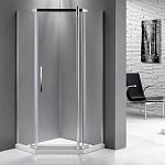 Душевое ограждение Mirsant Smart Pentagon 100*100*200 L/R без поддона Душевое ограждение Mirsant Smart Pentagon 100*100*200 L/R без поддона