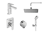 Промо-комплект Ideal Standard Esla BD002XC хром Промо-комплект Ideal Standard Esla BD002XC хром
