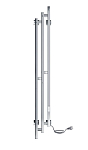 Электрический полотенцесушитель Indigo Sky PRO 17*150 R серебристый Электрический полотенцесушитель Indigo Sky PRO 17*150 R серебристый