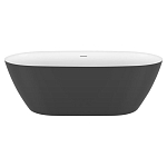Акриловая ванна Black & White Swan SB330 Grey 170x78 серая матовая Акриловая ванна Black & White Swan SB330 Grey 170x78 серая матовая