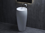 Напольная раковина Salini Armonia 03 S-Stone 46,5*46,5*90 белая матовая Напольная раковина Salini Armonia 03 S-Stone 46,5*46,5*90 белая матовая