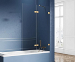 Душевая шторка на ванну New Trendy Avexa Gold Brushed EXK-2015 120*150 R Душевая шторка на ванну New Trendy Avexa Gold Brushed EXK-2015 120*150 R