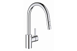 Смеситель Grohe Eurosmart Cosmopolitan 31481001 для кухни с гибким изливом хром Смеситель Grohe Eurosmart Cosmopolitan 31481001 для кухни с гибким изливом хром