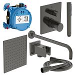 Промо-комплект Ideal Standard "Все для встройки All in One" Ceratherm C100 A7572A5 Magnetic grey/магнит Промо-комплект Ideal Standard "Все для встройки All in One" Ceratherm C100 A7572A5 Magnetic grey/магнит