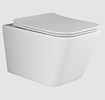 Подвесной унитаз Ceramicanova Metric CN3007 34,5*51 Rimless безободковый с крышкой-сиденьем микролифт Slim Подвесной унитаз Ceramicanova Metric CN3007 34,5*51 Rimless безободковый с крышкой-сиденьем микролифт Slim