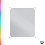 Зеркало Cezares Multicolore CZR-SPC-MC-700-800-RGB-TCH 70*80 со встроенной разноцветной подсветкой RGB Зеркало Cezares Multicolore CZR-SPC-MC-700-800-RGB-TCH 70*80 со встроенной разноцветной подсветкой RGB