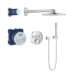 Душевой комплект Grohe Grohtherm SmartControl 34705000 с термостатом хром Душевой комплект Grohe Grohtherm SmartControl 34705000 с термостатом хром