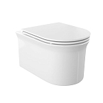 Подвесной унитаз Iddis Sena SENRDSEi25 36*52,5 безободковый с крышкой-сиденьем микролифт Slim Подвесной унитаз Iddis Sena SENRDSEi25 36*52,5 безободковый с крышкой-сиденьем микролифт Slim
