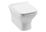 Подвесной унитаз Aquanet Cube-W 37*54,5 безободковый с крышкой-сиденьем микролифт Slim Подвесной унитаз Aquanet Cube-W 37*54,5 безободковый с крышкой-сиденьем микролифт Slim