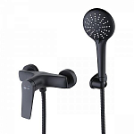 Смеситель Lemark Bronx LM3703BL для душа черный Смеситель Lemark Bronx LM3703BL для душа черный