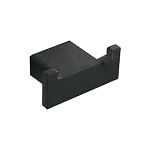 Крючок Orans OLS-P7206 двойной черный матовый Крючок Orans OLS-P7206 двойной черный матовый
