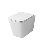 Подвесной унитаз Grossman GR-4441S 35,5*51,5 безободковый с крышкой-сиденьем микролифт Slim Подвесной унитаз Grossman GR-4441S 35,5*51,5 безободковый с крышкой-сиденьем микролифт Slim