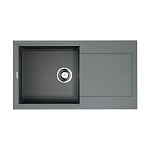 Кухонная мойка Omoikiri Sakaime 78*43,5 гранитная крошка Leningrad Grey с крылом Кухонная мойка Omoikiri Sakaime 78*43,5 гранитная крошка Leningrad Grey с крылом