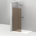 Душевая перегородка Cezares LIBERTA-L-1-110-120-BR-Cr Walk-in 110*120*195 L/R с односторонним входом, стекло бронза, профиль хром без поддона Душевая перегородка Cezares LIBERTA-L-1-110-120-BR-Cr Walk-in 110*120*195 L/R с односторонним входом, стекло бронза, профиль хром без поддона
