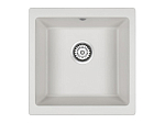 Кухонная мойка Paulmark Gera PM104546-WH 45*46 белая Кухонная мойка Paulmark Gera PM104546-WH 45*46 белая