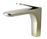 Смеситель Bronze DE Luxe Icon 2040CG для раковины матовое золото Смеситель Bronze DE Luxe Icon 2040CG для раковины матовое золото
