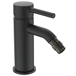 Смеситель Ideal Standard Ceraline BC197XG для биде с донным клапаном черный матовый Смеситель Ideal Standard Ceraline BC197XG для биде с донным клапаном черный матовый