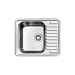 Кухонная мойка Iddis Strit S STR58SDi77S 58,5*48,5 нерж. сталь, шелк с сифоном Кухонная мойка Iddis Strit S STR58SDi77S 58,5*48,5 нерж. сталь, шелк с сифоном
