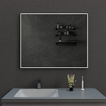 Зеркало Esbano ES-3803 RD 80*60 с подсветкой и подогревом