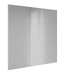 Зеркало Raval Kvadro 80 с led-подсветкой и часами Зеркало Raval Kvadro 80 с led-подсветкой и часами