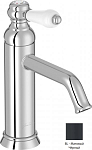 Смеситель Jacob Delafon Louise E24360-BL для раковины матовый черный Смеситель Jacob Delafon Louise E24360-BL для раковины матовый черный