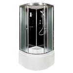 Душевая кабина AvaCan B10S Black 100х100х220 с электрикой Душевая кабина AvaCan B10S Black 100х100х220 с электрикой