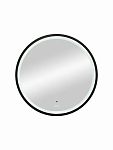 Зеркало Bond Circle M60ZE-6060 60*60 с LED подсветкой инфракрасный выключатель с черным обрамлением Зеркало Bond Circle M60ZE-6060 60*60 с LED подсветкой инфракрасный выключатель с черным обрамлением