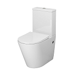 Унитаз-компакт Grossman Color GR-4480S 36,5*62 безободковый с крышкой-сиденьем микролифт Slim Унитаз-компакт Grossman Color GR-4480S 36,5*62 безободковый с крышкой-сиденьем микролифт Slim