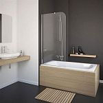 Шторка на ванну Radaway Torrenta PNJ 80*150 L прозрачное стекло