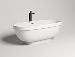 Ванна из искусственного камня Salini Greca S-Stone 180х80 белая матовая Ванна из искусственного камня Salini Greca S-Stone 180х80 белая матовая