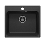 Кухонная мойка Uperwood UPD-104 53х48 уголь Кухонная мойка Uperwood UPD-104 53х48 уголь