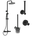 Промо-комплект Ideal Standard Ceratherm BL7546S4 черный матовый