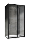 Душевой уголок ABBER Schwarzer Diamant П-образный AG30120BH-S80B-S80B 120*80*195 L/R без поддона Душевой уголок ABBER Schwarzer Diamant П-образный AG30120BH-S80B-S80B 120*80*195 L/R без поддона