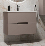 Тумба с раковиной Style Line Матис 80 тауп темный Тумба с раковиной Style Line Матис 80 тауп темный