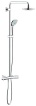 Душевая стойка Grohe Euphoria 180 27296001 с термостатом хром Душевая стойка Grohe Euphoria 180 27296001 с термостатом хром