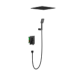 Душевая система встроенная Timo Selene SX-2029/03SM черный матовый Душевая система встроенная Timo Selene SX-2029/03SM черный матовый