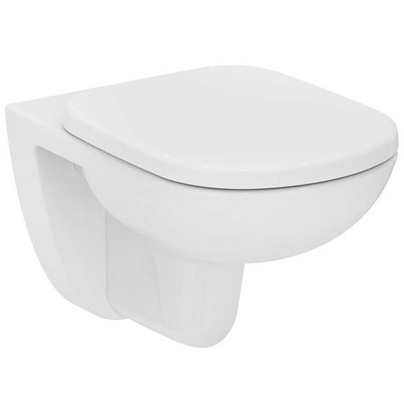 Подвесной унитаз Ideal Standard Tempo 36*53 с крышкой-сиденьем микролифт
