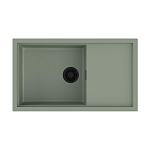 Кухонная мойка Omoikiri Sintesi 86*50 wind green с крылом Кухонная мойка Omoikiri Sintesi 86*50 wind green с крылом