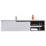 Тумба с раковиной Orans BC-1131-1500L белый/кофейный Тумба с раковиной Orans BC-1131-1500L белый/кофейный