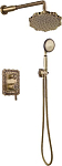 Душевой комплект Bronze DE Luxe Windsor 10138F цветок Душевой комплект Bronze DE Luxe Windsor 10138F цветок